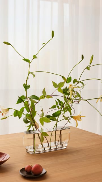 Ikebana 花瓶 stainless steel - Long - Fritz Hansen