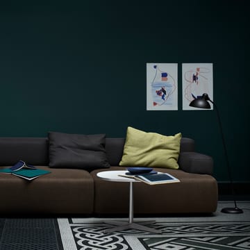 Kaiser Idell 6556-F Luxus 落地灯 - Matte 黑色 - Fritz Hansen