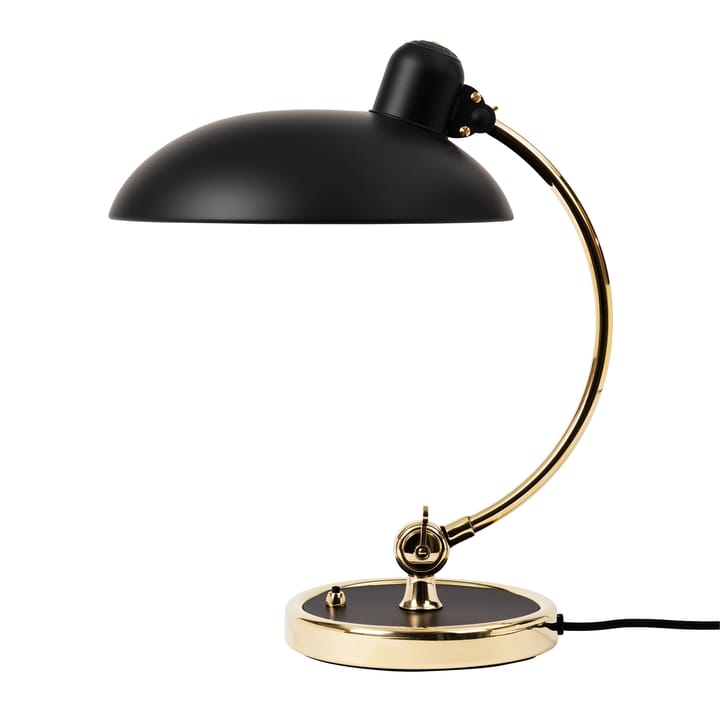 Kaiser Idell 6631-T Luxus 台灯 brass - Matte 黑色 - Fritz Hansen