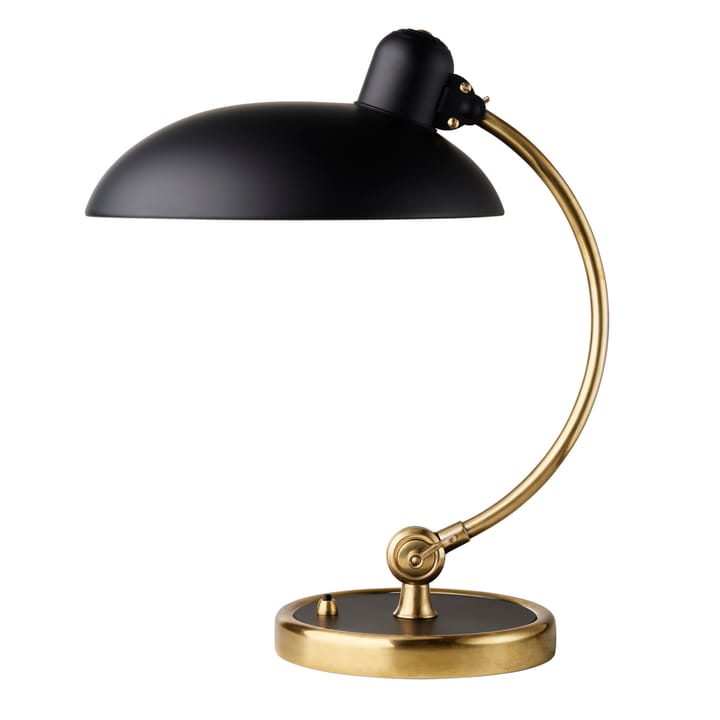 Kaiser Idell 6631-T Luxus 台灯 brass - Matte 黑色 - Fritz Hansen