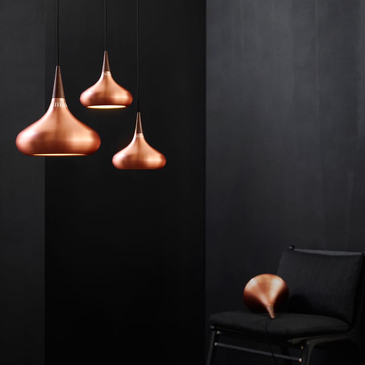 Orient P2 吊灯 - Clear-coated copper - Fritz Hansen