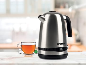 Tisaniere kettle 1.7 l - 银色-黑色 - G3 Ferrari