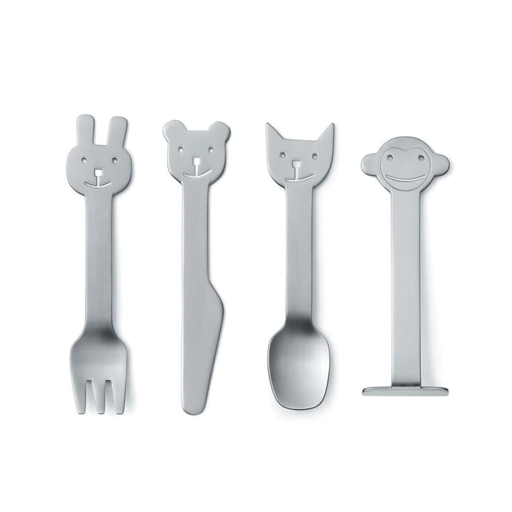 Animal Friends 餐具 cutlery 4 pieces - 4 pieces - Gense