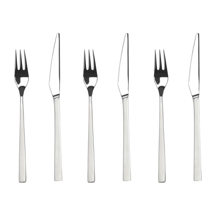 Fuga grill 餐具 cutlery 12 pieces - 不锈钢 - Gense