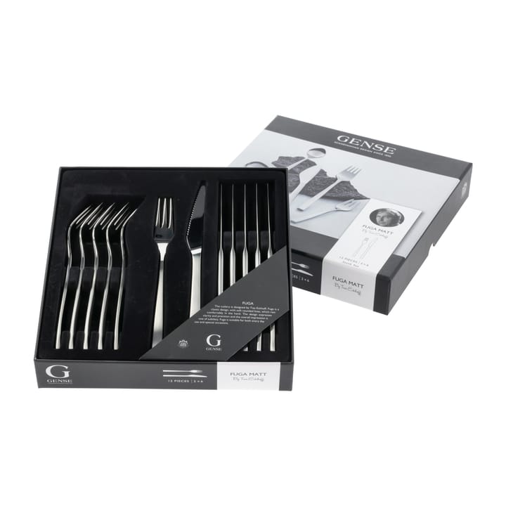 Fuga grill 餐具 cutlery 12 pieces - 不锈钢 - Gense