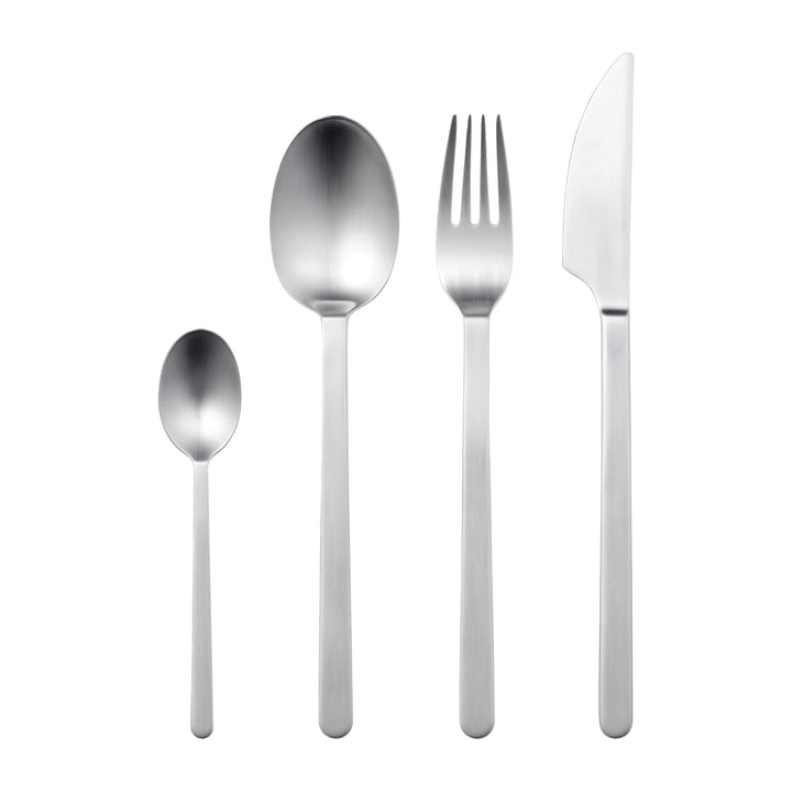 Norm 餐具 cutlery 16 pieces - Matte 不锈钢 - Gense