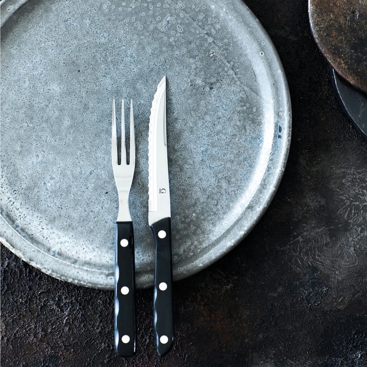 Old Farmer black 餐具 cutlery 12 pieces - 12 pieces - Gense