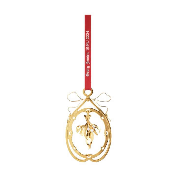 1994/2024 Christmas 平衡挂件 mistletoe - 金色-plated - Georg Jensen