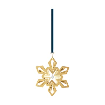 2024 Christmas 吊灯 snowflake - 金色-plated - Georg Jensen