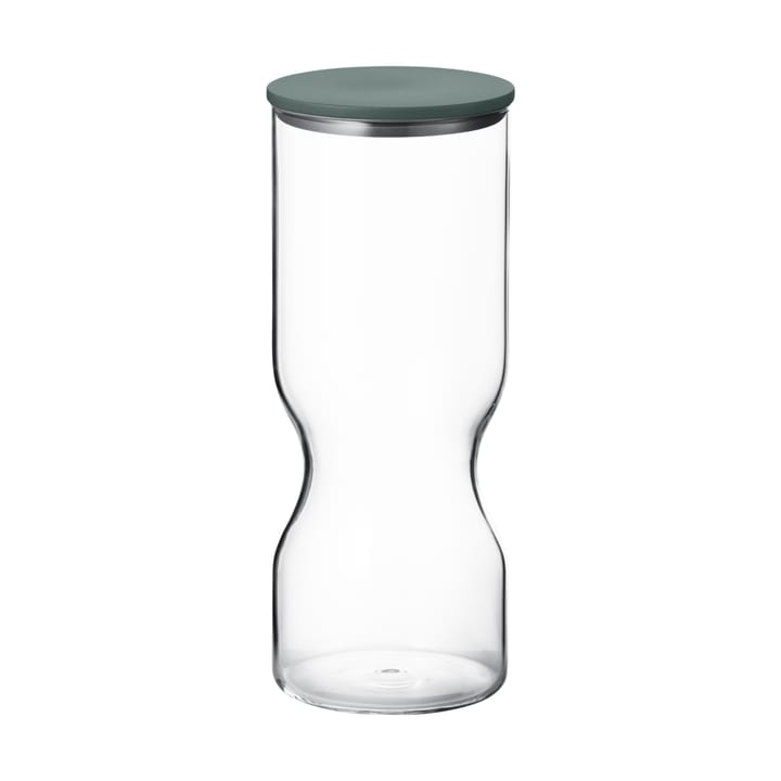 Alfredo storage container 大 1.5 L - 玻璃-绿色 - Georg Jensen