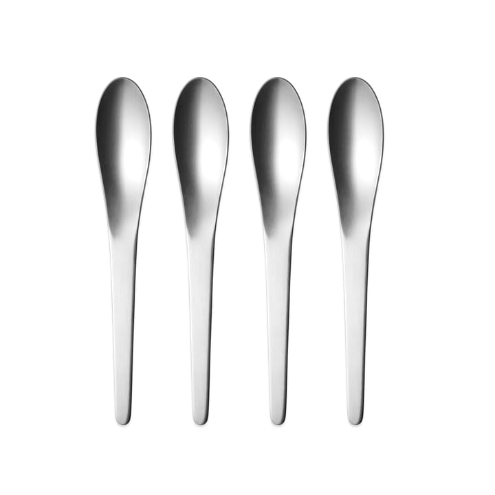 Arne Jacobsen 茶勺/咖啡勺 大号 - 4 件 - Georg Jensen