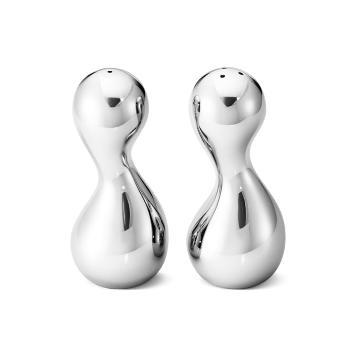 Cobra 盐&胡椒瓶/调料储存瓶, 不锈钢 Georg Jensen