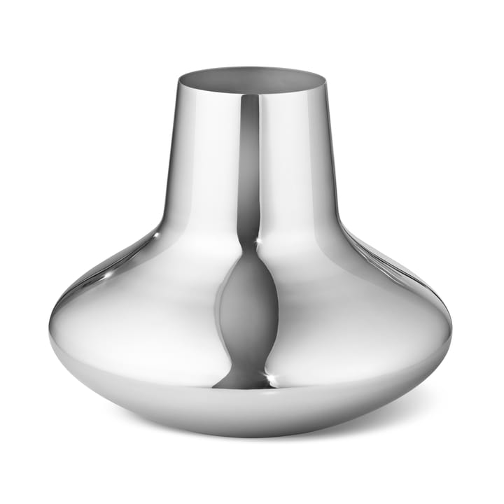 Henning Koppel 不锈钢花瓶/摆�件 - 中号_18.5cm - Georg Jensen