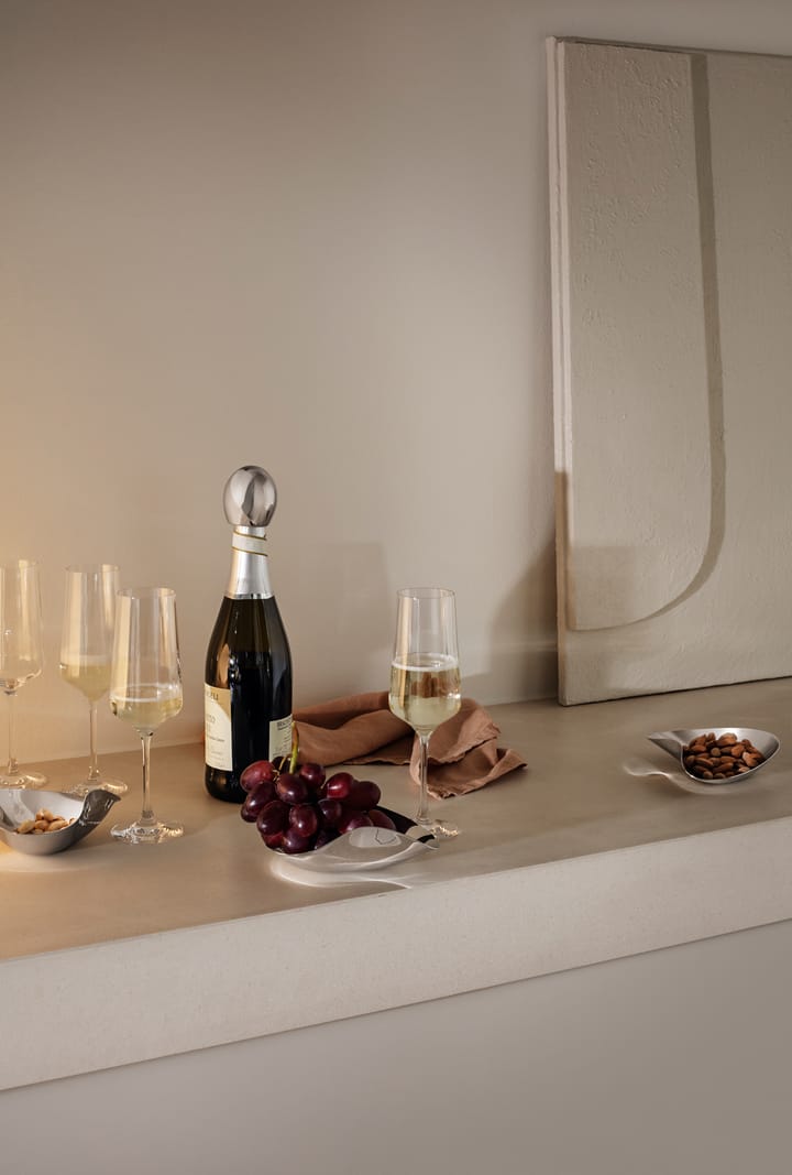 Indulgence champagne flute, Stainless steel Georg Jensen