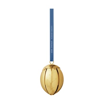 Spring 2025 装饰 egg Easter hanging - 金色-plated 不锈钢 - Georg Jensen