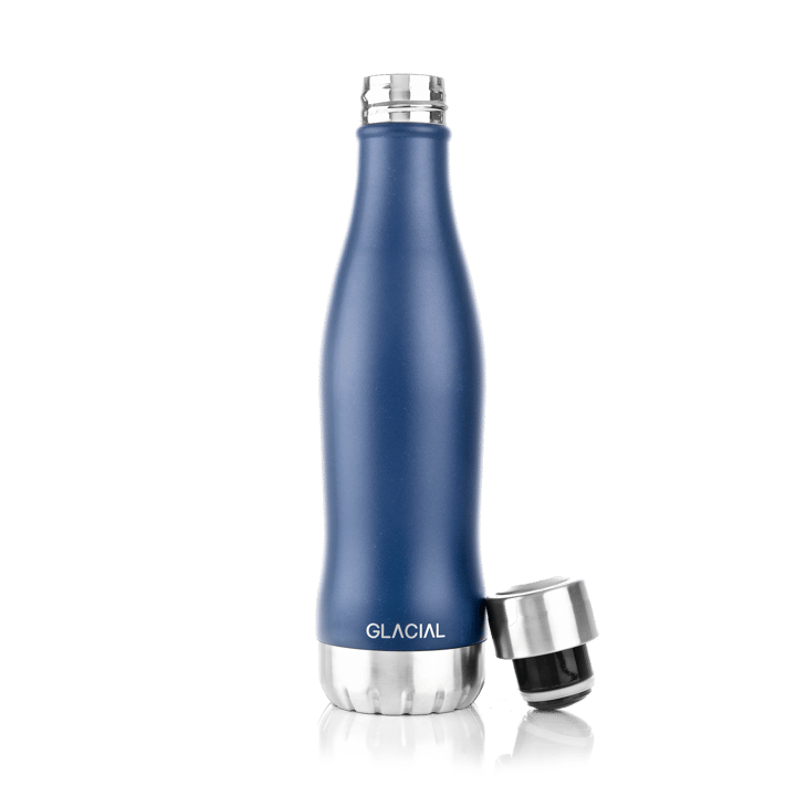 Glacial 水瓶 400 ml - 哑光 藏青 - Glacial