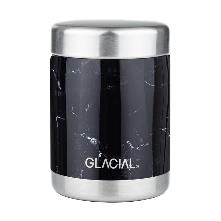 Glacial food 热水瓶350 ml - 黑色 大理石色 - Glacial