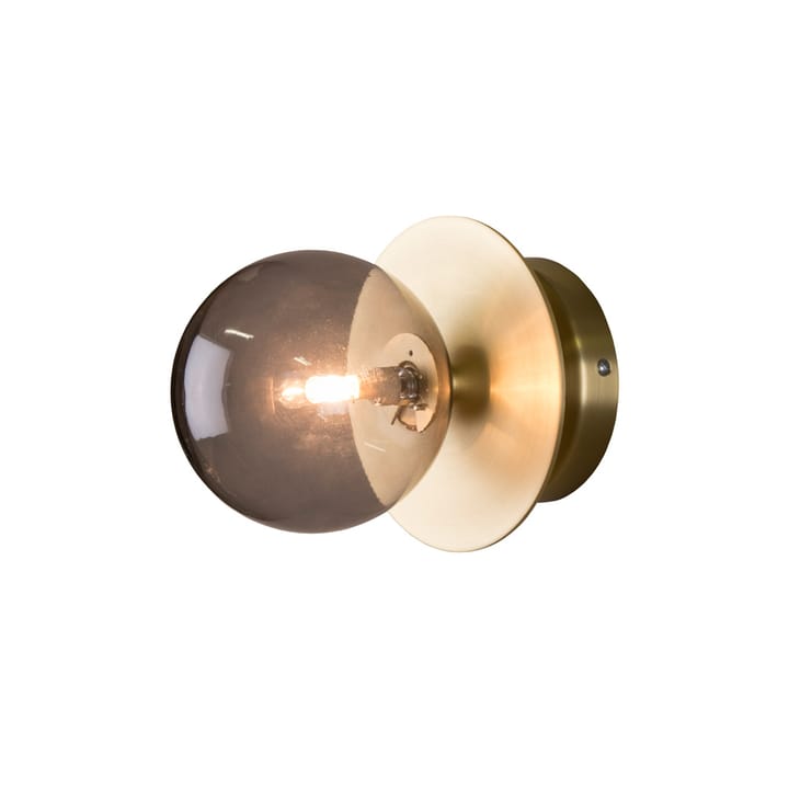 Art Deco IP44 壁灯 - Smoke/brushed brass - Globen Lighting