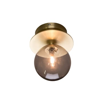 Art Deco IP44 壁灯 - Smoke/brushed brass - Globen Lighting