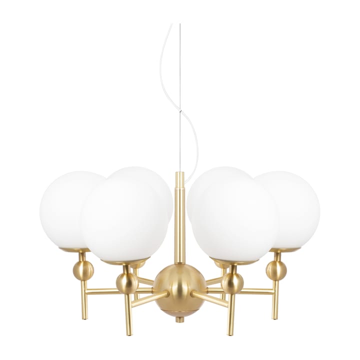 Astrid 吊灯 Ø50 cm - Brushed brass-白色 - Globen Lighting