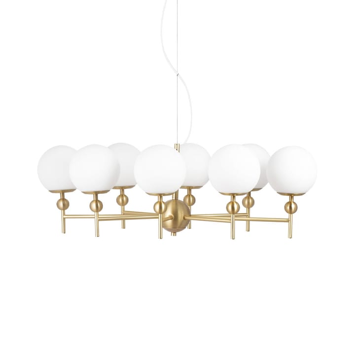 Astrid Pendant - Brass/白色, 8 lamps - Globen Lighting