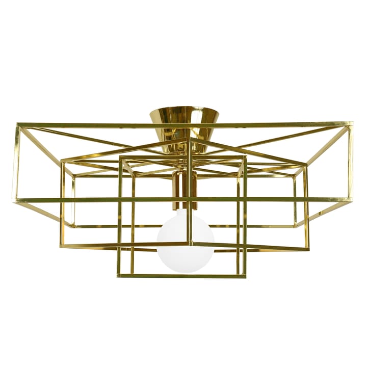 Ceiling cube, brass Globen Lighting