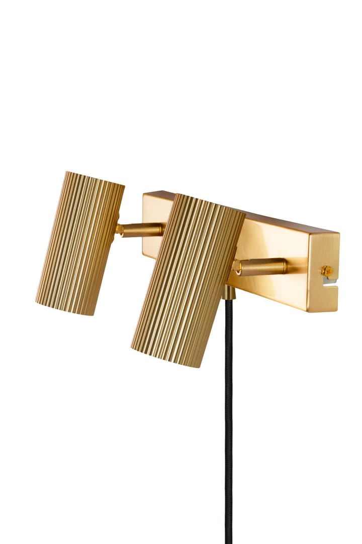 Hubble 2 壁灯 - Brushed brass - Globen Lighting