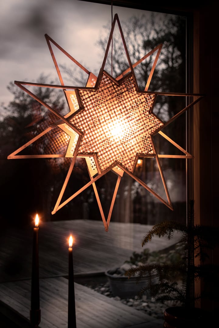 Karin advent star Ø70 cm - Nature - Globen Lighting