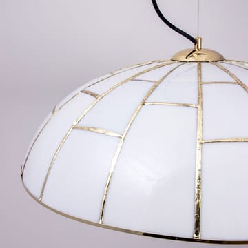 Ombrello 吊灯 Ø60 cm white glass - Brass - Globen Lighting