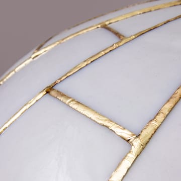 Ombrello 吊灯 Ø60 cm white glass - Brass - Globen Lighting