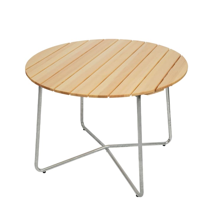 9A dining 桌�子 - Oiled pine Ø100 cm - Grythyttan Stålmöbler