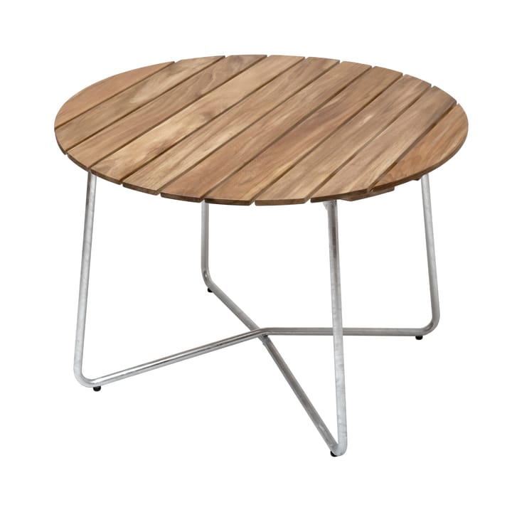 9A dining 桌子 - Teak Ø100 cm - Grythyttan Stålmöbler