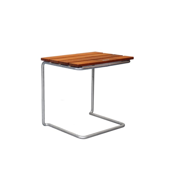 A3 桌子/脚凳 - Teak-hot-dip galvanized stand - Grythyttan Stålmöbler