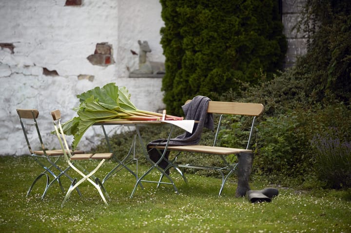 Bryggeri 椅子 - 自然木色 oil-hot-dip galvanized stand - Grythyttan Stålmöbler