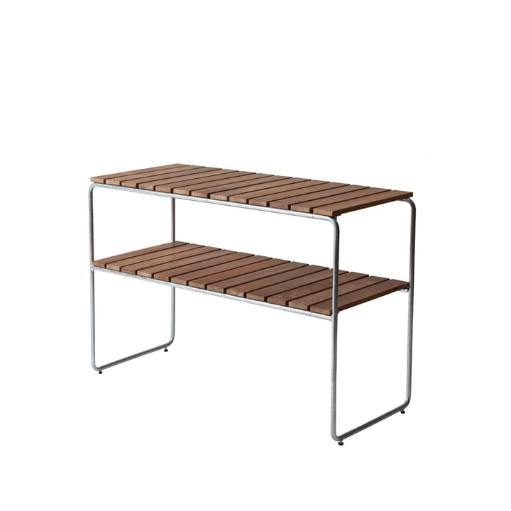 Grythyttan 小边桌 - Teak-hot-dip galvanized stand - Grythyttan Stålmöbler