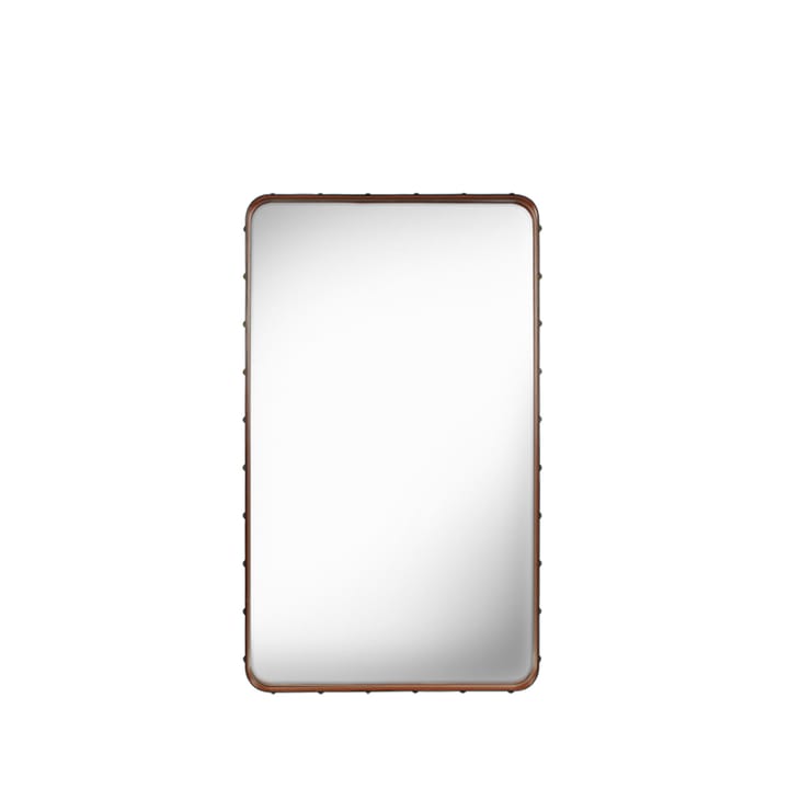 Adnet rectangular mirror - 棕色, medium - GUBI