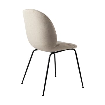 Beetle dining 椅子 - fully upholstered conic base - Tempt 61168-黑色 哑光 - GUBI