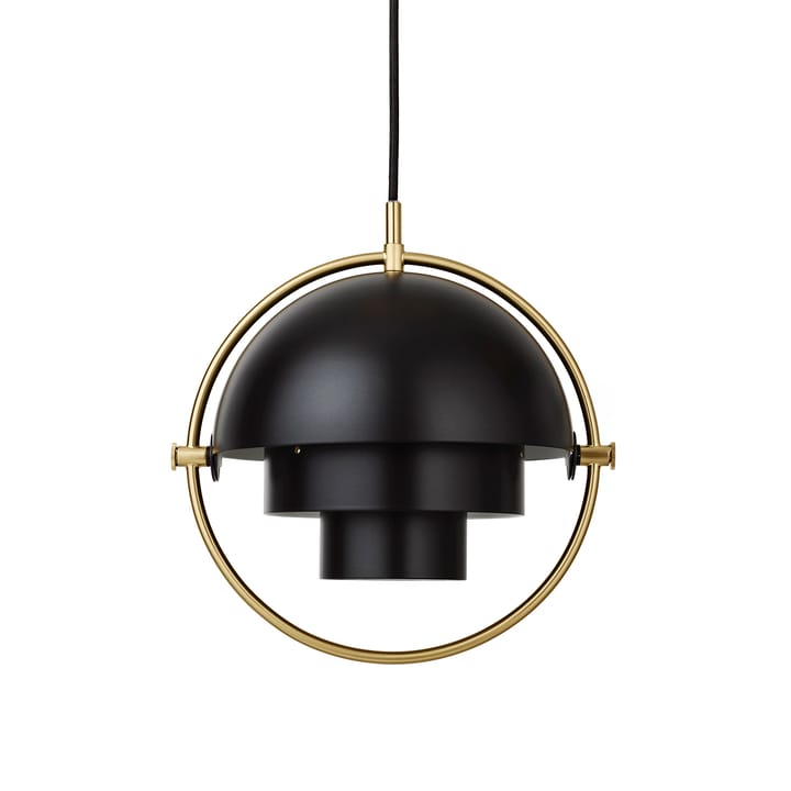 Multi-Lite ceiling 灯 small - brass-黑色 - GUBI