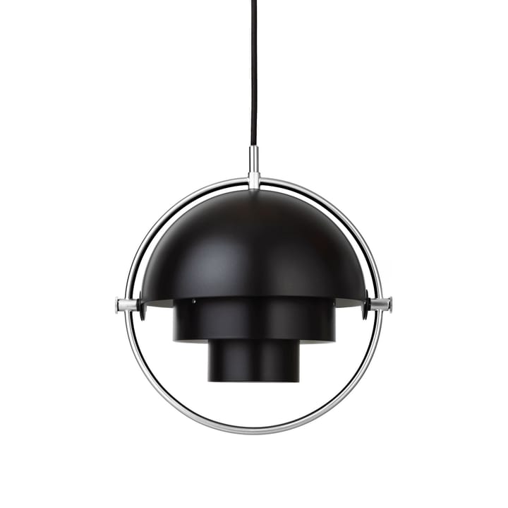 Multi-Lite ceiling 灯 small, chrome-黑色 GUBI