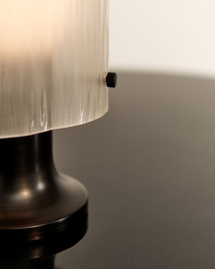 Seine Portable Lamp table lamp - Antique brass-白色 - GUBI
