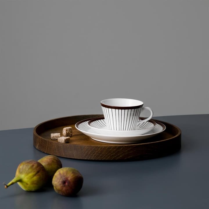 Ribb coffee set, coffee cup + saucer Gustavsbergs Porslinsfabrik