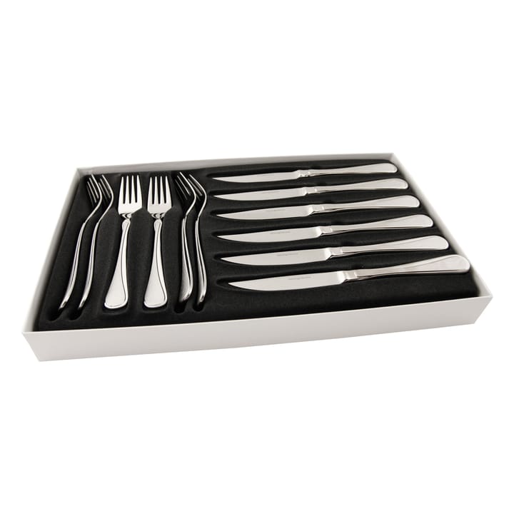 Carina meat 餐具 cutlery set 12 pcs - 不锈钢 - Hardanger Bestikk