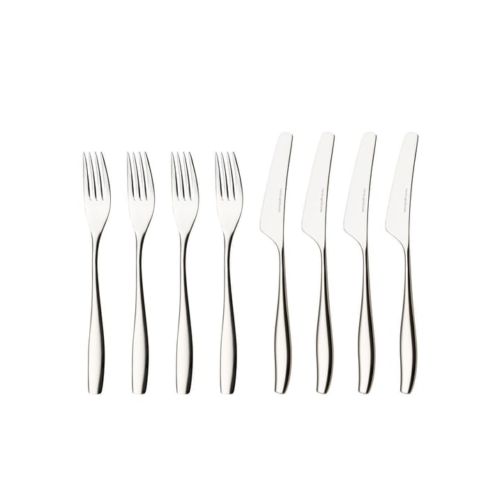 Julie starter 餐具 cutlery 8 pieces - 不锈钢 - Hardanger Bestikk