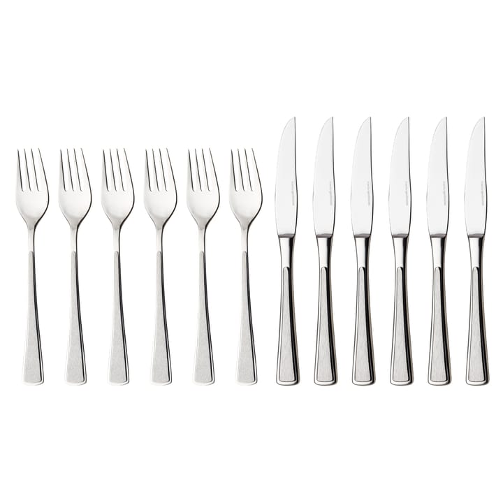 Ramona beef 餐具 cutlery 12 pcs - 不锈钢 - Hardanger Bestikk