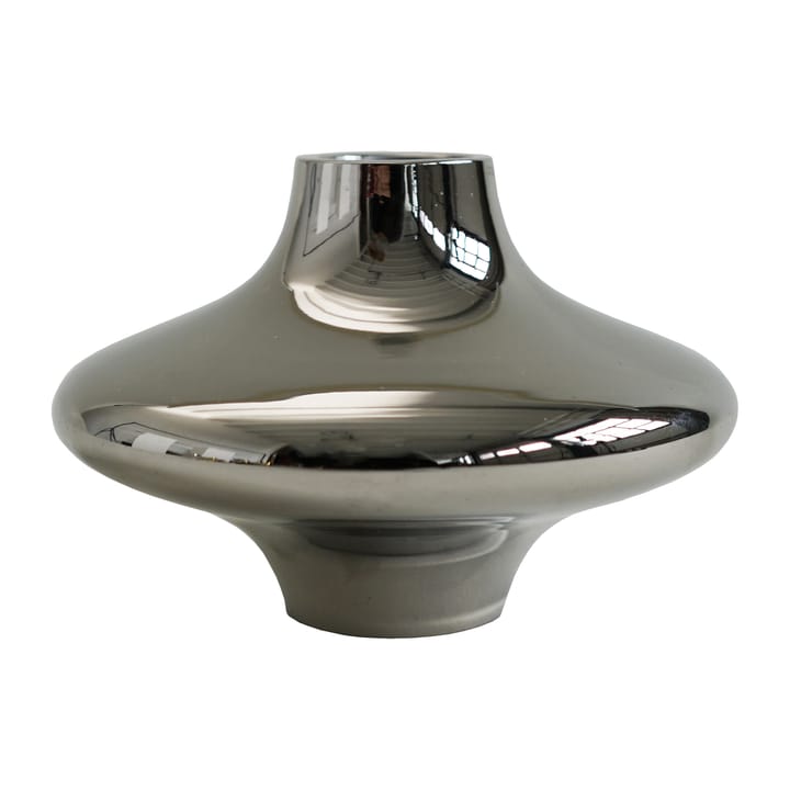 Doublet no. 01 small candlestick, Chrome Hein Studio