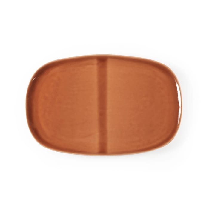 Heirol x Nosse Svelte 盘子 oval 25 cm - Terracotta - Heirol