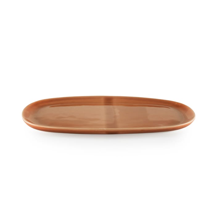 Heirol x Nosse Svelte 盘子 oval 25 cm - Terracotta - Heirol