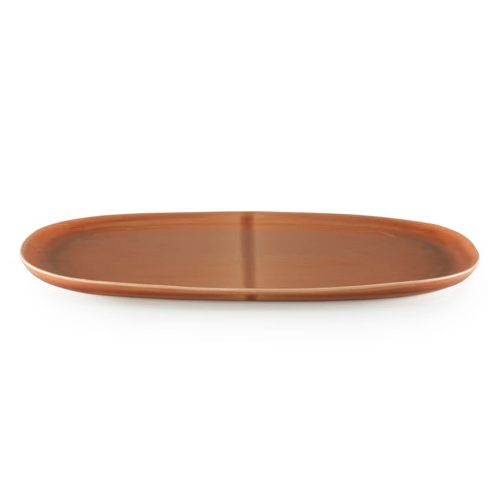 Heirol x Nosse Svelte 盘子 oval 30 cm, Terracotta Heirol