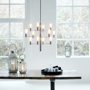 Manola 12 chandelier - chrome - Herstal