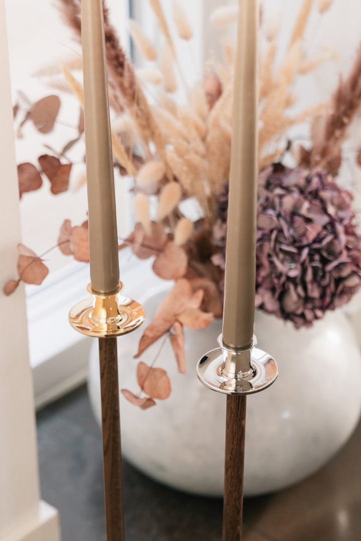 Alto Basso candle sticks - Solid brass - Hilke Collection